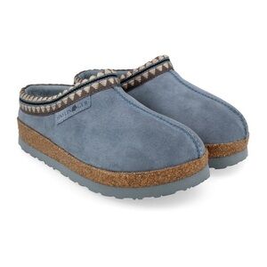 Haflinger Lakota Clog in Flintstone Blue